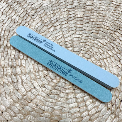 ネイル爪ヤスリ 2点セット 爪磨き ツヤツヤになる サロン用 ホーム用