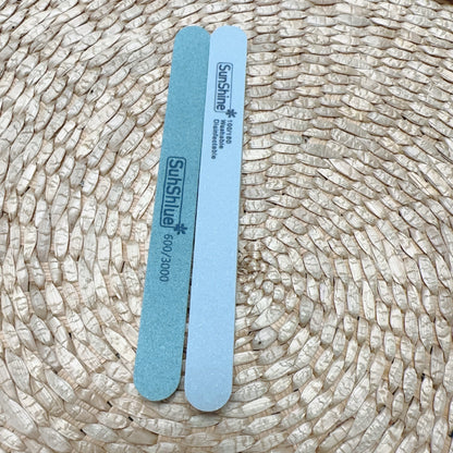 ネイル爪ヤスリ 2点セット 爪磨き ツヤツヤになる サロン用 ホーム用