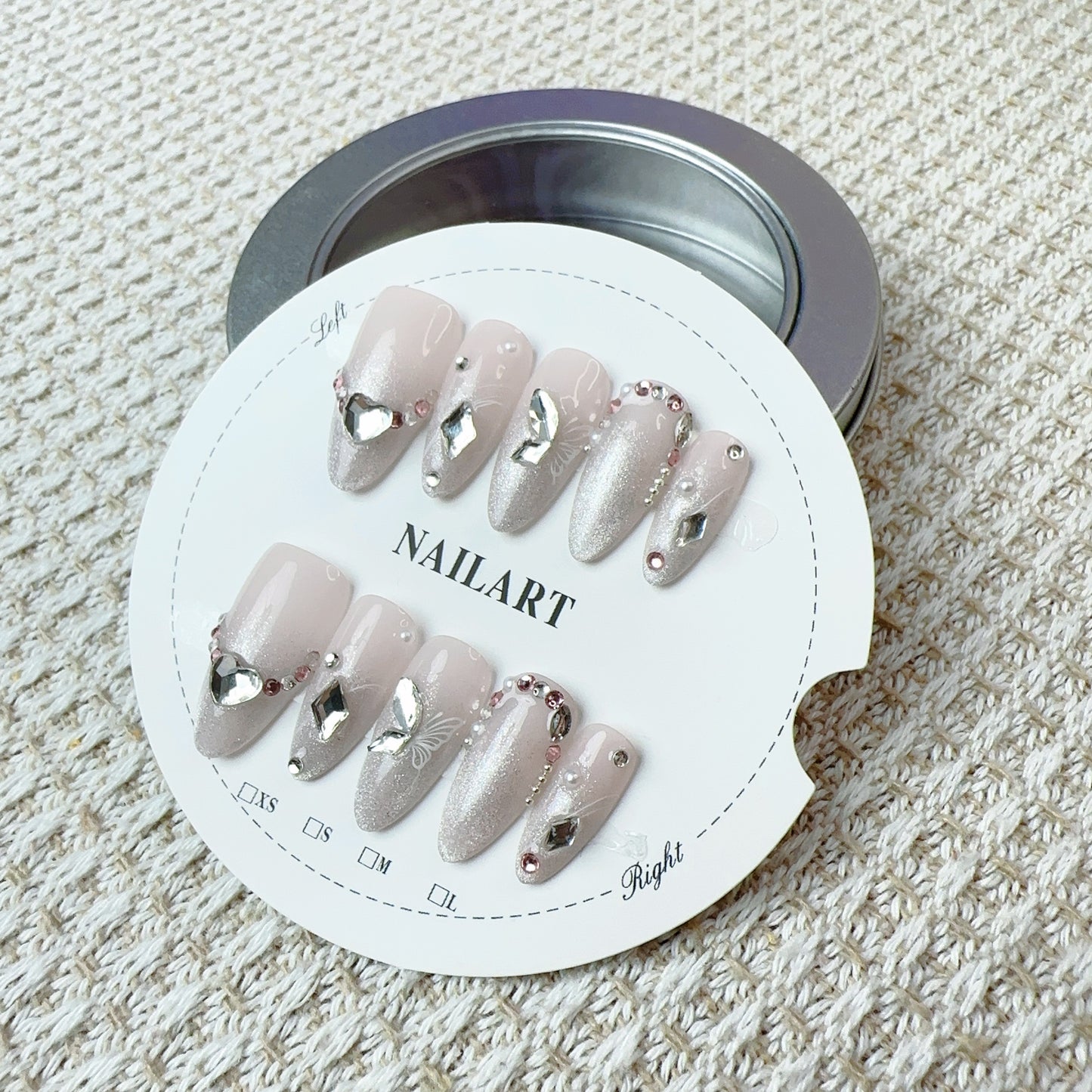 A002ネイルチップ XS/S/M